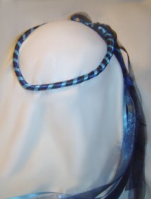 Midnight Cornflower Circlet or blue and black.