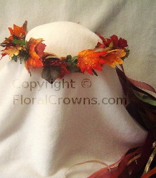 Ashley wreath-Beautiful fall color leaves, 

the perfect autumn halo