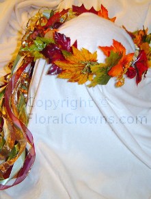 Natural elements,tiny pinecones, seed pods,etc. grace this wreath..