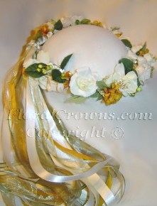 Autumn Vineyard
wedding crown.