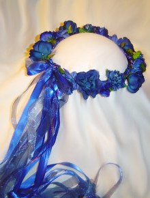 Blue Fantasy wreath.