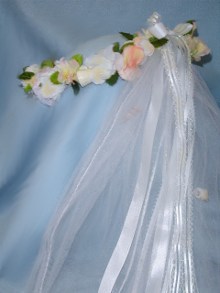 White sands beach wedding crown.